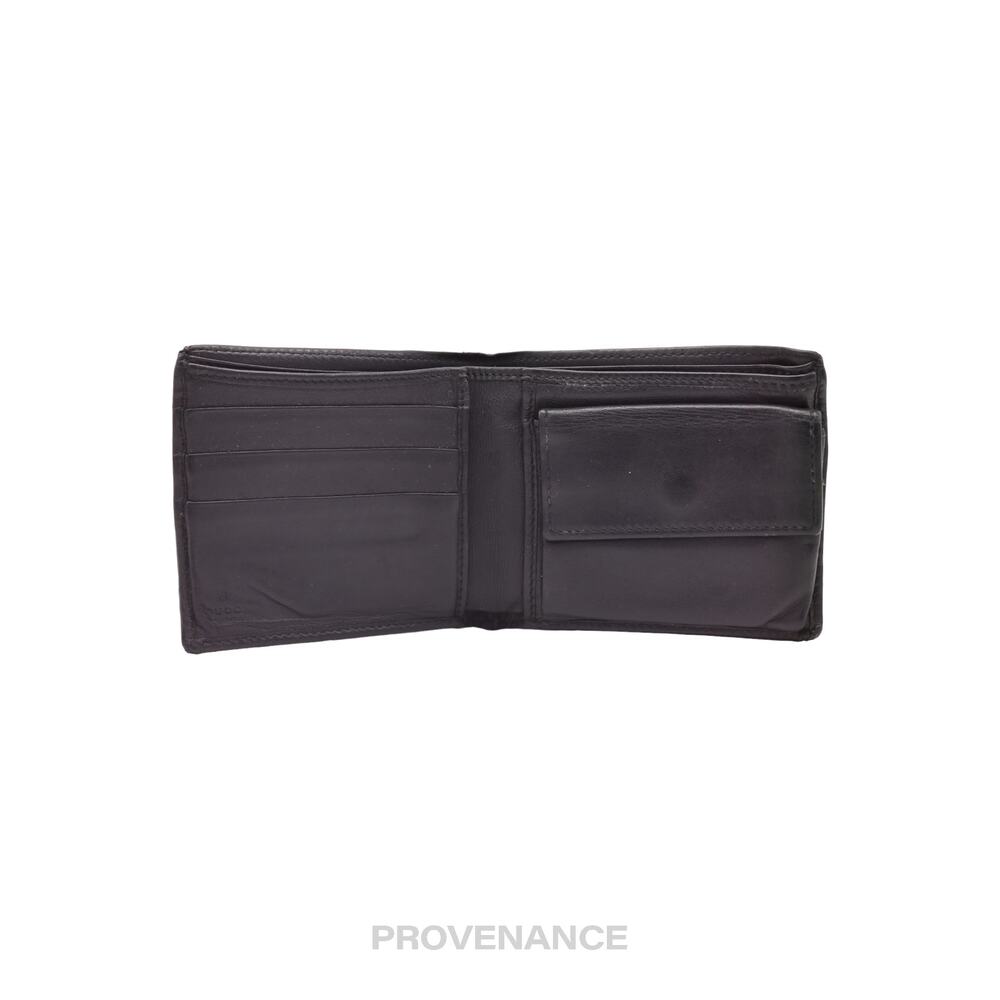 🔴 Gucci GG Supreme Bifold Wallet - Black - Picture 5 of 9